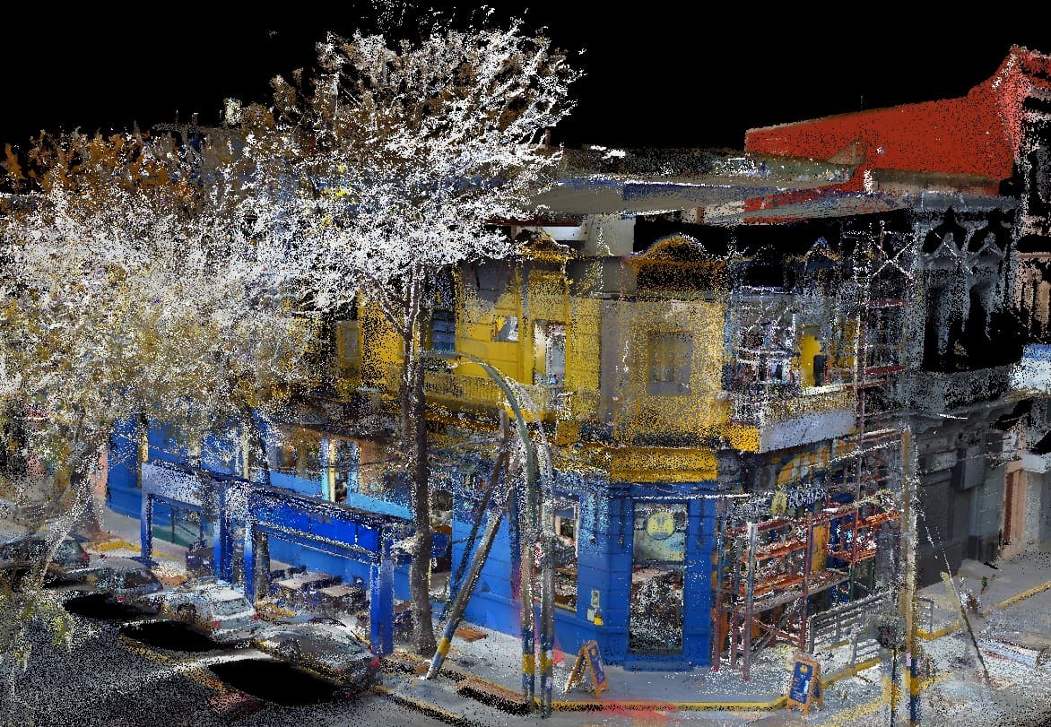 Escáner 3D en uso por Pablo Venerus